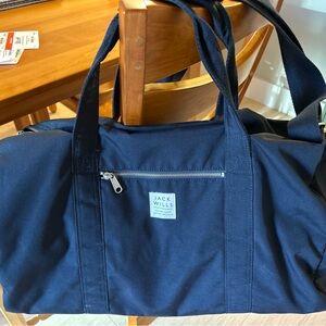 Jack Wills duffle bag navy